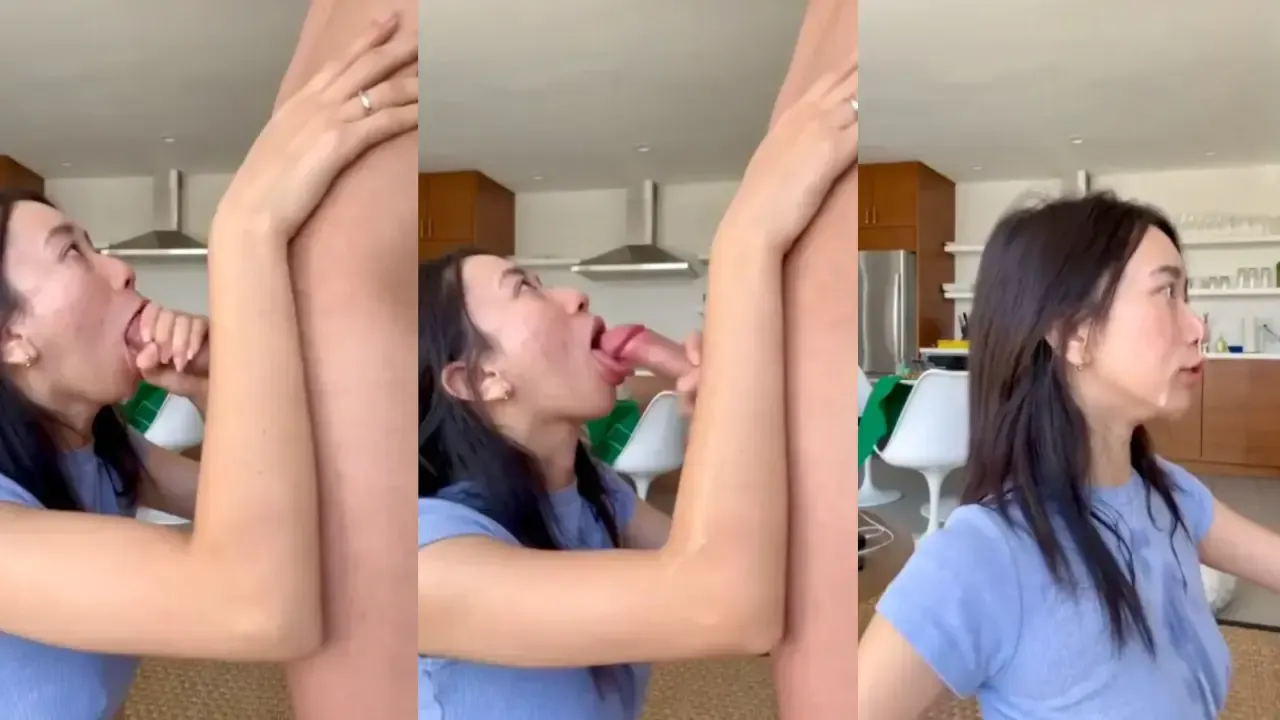 Chindo Blowjob Jago Bgt Nyepongnya Sampe Crot