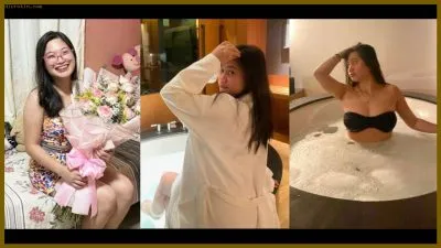 Tante Semok Toket Gede Pamer Bunga Sambil Colmek Hot