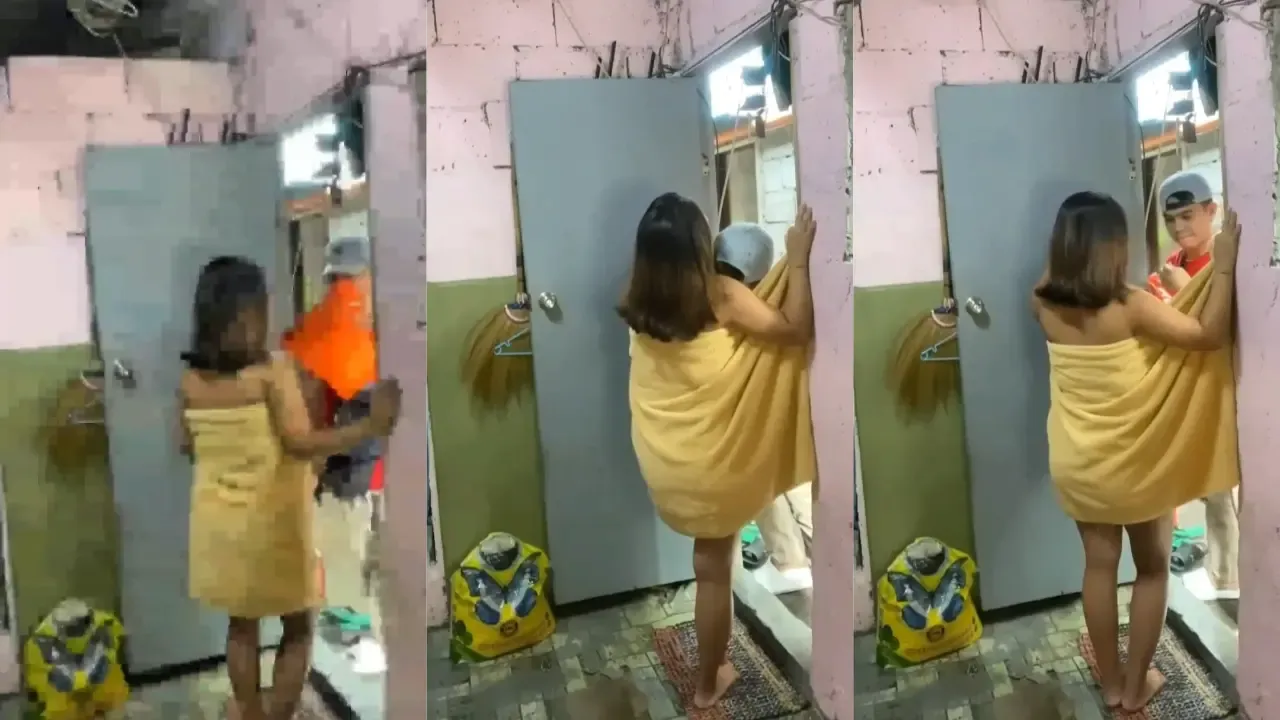 Viral Bayar Tukang Paket Pake Nenen Montok Tante Semok Sange