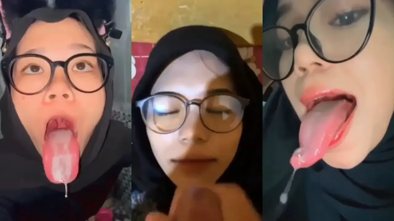 Lidah Panjang Enakk Buatt Nyepongg Sampe Crot