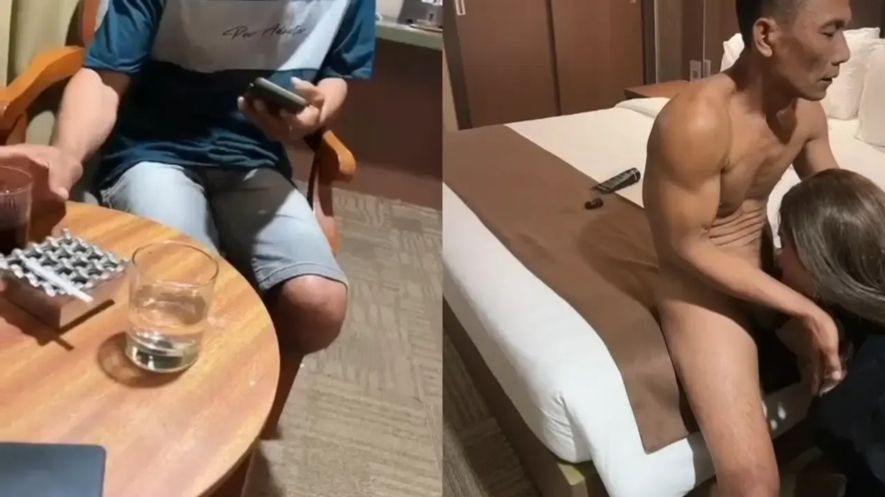 walau udah tua tapi om nya masih perkasa dan jago banget goy...