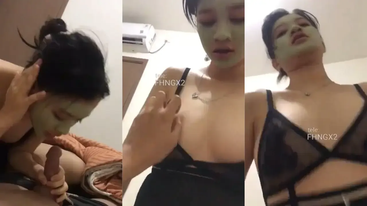 Abis Maskeran Langsung Disuruh Blowjob, Crot di Muka Bermasker!