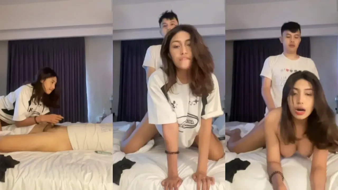 Cewenya Sange Pengen Ngewe Berakhir Dikerasin Cowonya Sampe Nangis Keenakan